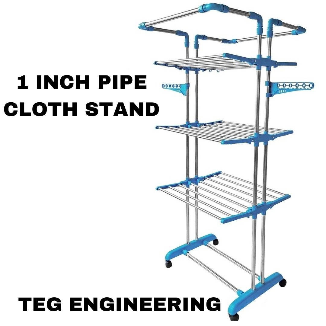 Stainless Steel Foldable Clothes Drying Stand