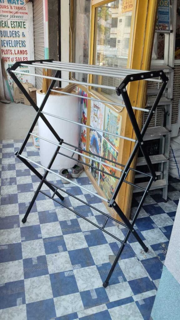 Carbon Coated Floor Drying Rack